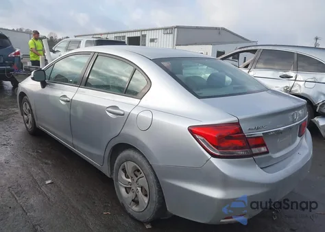 2013 Honda Civic Lx from USA, damaged, VIN 2HGFB2F5XDH542745